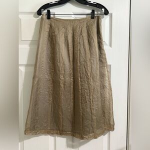 Vintage Laundry by Shelli Segal Skirt with 100% Silk Lining - Size 8 - NWT